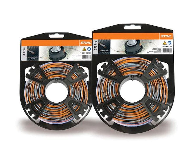 STIHL .105 CF3 Professional Carbon Trimmer Line - 5lb Spool for Heavy-Duty Weed Trimming & Lawn Maintenance | Compatible with STIHL Trimmers & Brush Cutters | Durable Carbon Fiber String for Professional Landscaping