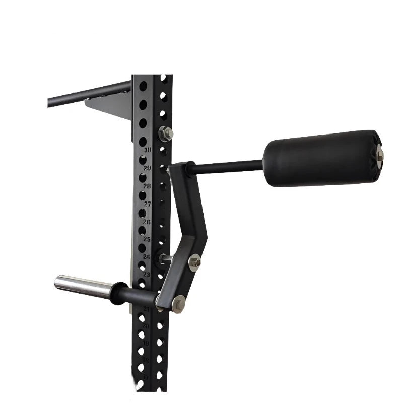 Squat Rack with Neck Trainer - Adjustable Home Gym Equipment for Strength Training & Neck Muscle Rehabilitation - Perfect for Home Workouts, CrossFit, and Physical Therapy