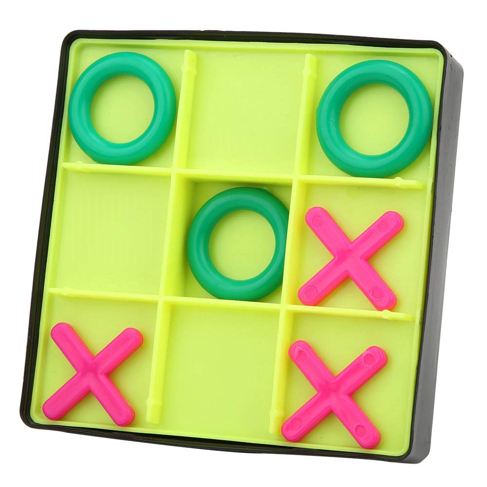 OX Chess Board Game - Educational Plastic OX Chess Toy for Kids, Enhancing Intelligence and Strategy Skills, Perfect for Home, School, and Family Game Nights