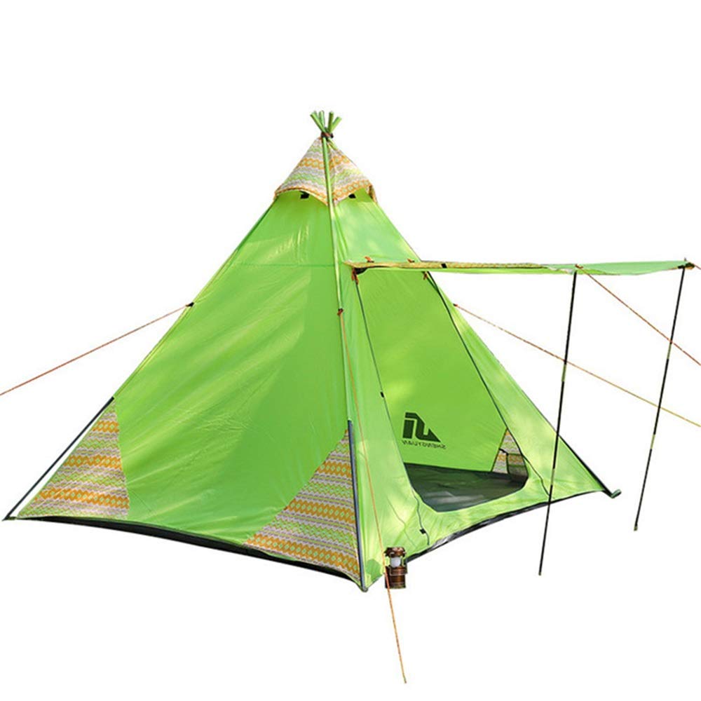 Outdoor Camping Tent for Hiking, Travel & Climbing - Lightweight & Waterproof Green One Size Tent - Perfect for Backpacking, Family Camping & Adventure Trips