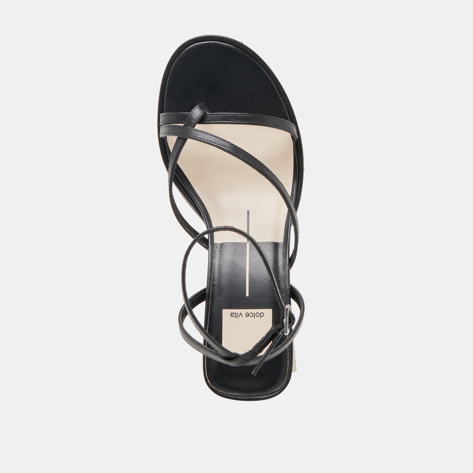 MORAH Women's Wide Heel Black Leather Sandals - Comfortable & Stylish for Parties, Weddings & Office Wear