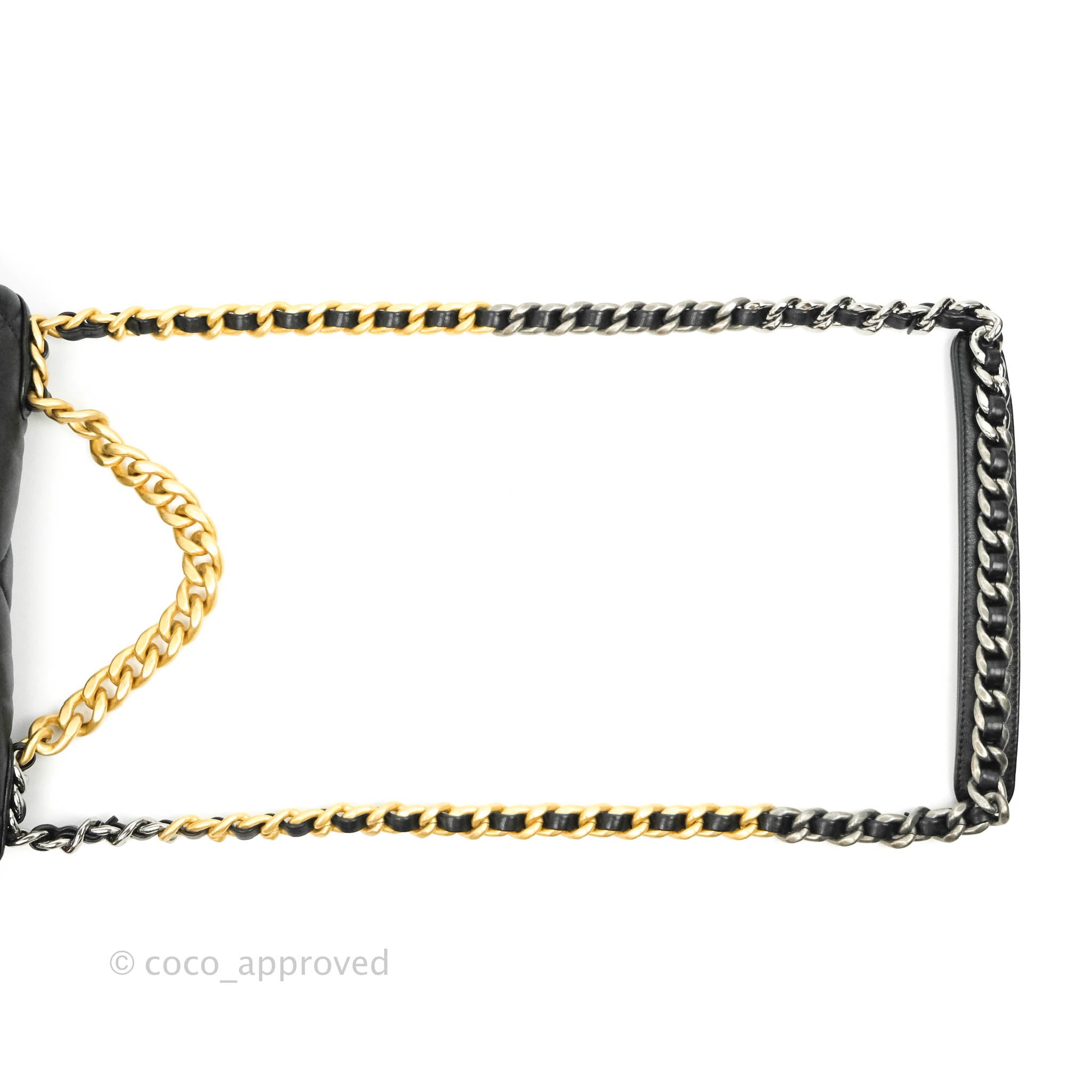 Chanel 19 Small Handbag Black Lambskin Leather with Mixed Hardware - Luxury Crossbody Bag for Women, Perfect for Date Night & Evening Events