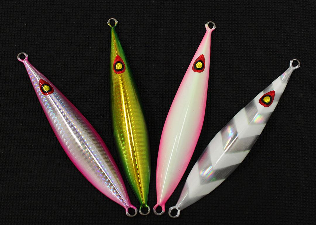 Jigging World JW A141 Slow Pitch Jigs - Premium Saltwater Fishing Lures for Tuna, Grouper & Snapper - Perfect for Deep Sea & Offshore Angling