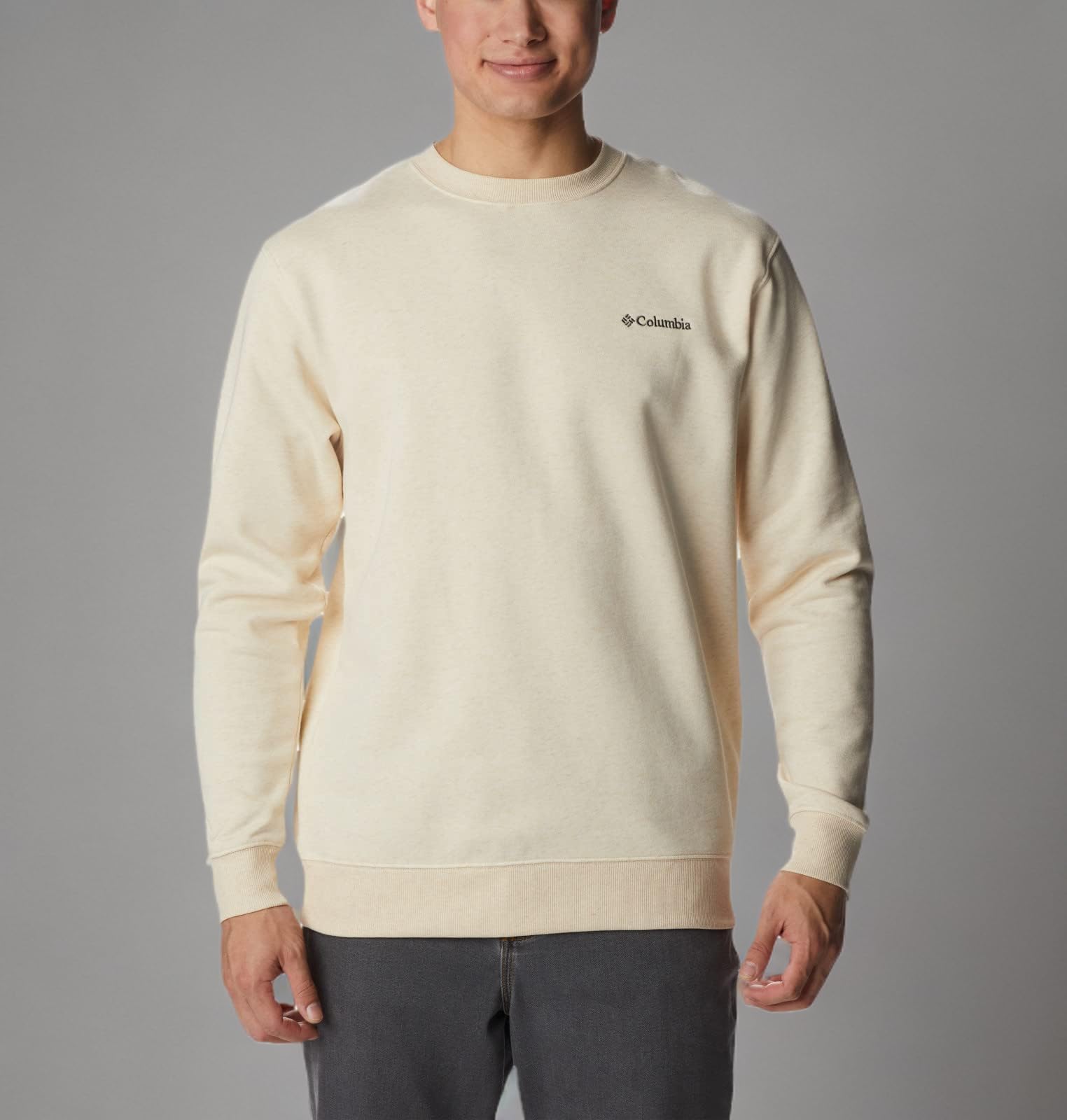 Columbia Men's Hart Mountain II Crew Neck Fleece Sweatshirt - Soft & Warm Outdoor Hiking & Casual Wear