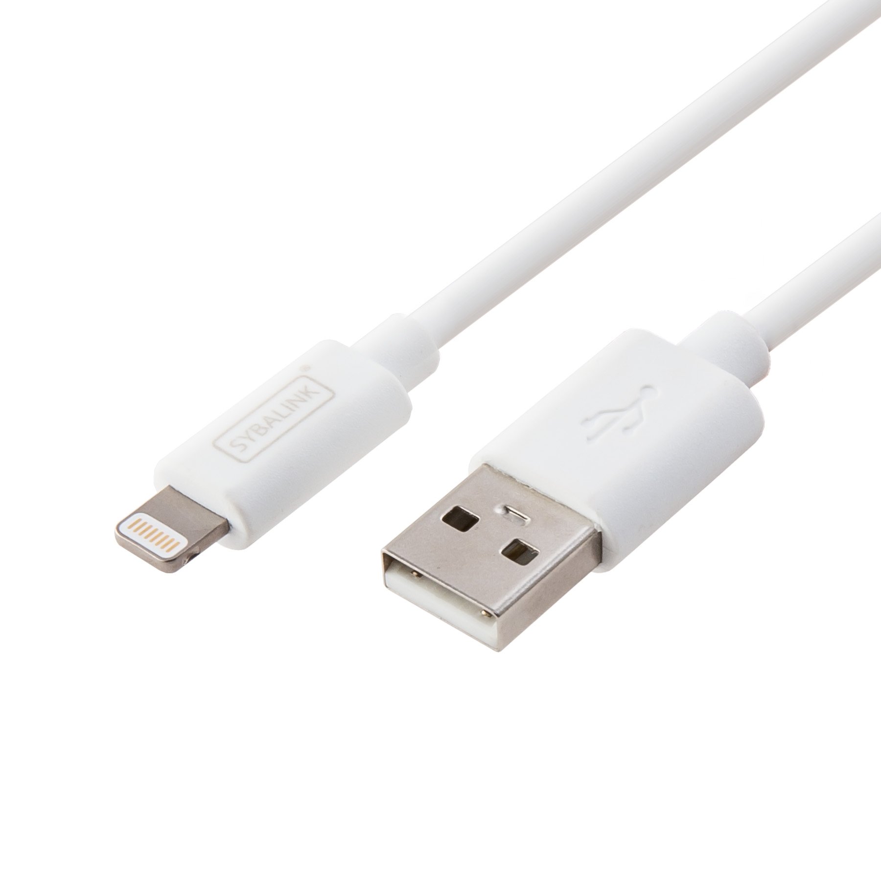Premium SybaLink Lightning to USB Cable - Fast Charging & Data Sync for iPhone 5/6/7/8/X/11/12/13/14 - 6.5ft Durable Nylon Braided Cord - MFi Certified (Retail Packaging) - Perfect for Home, Office & Travel Charging