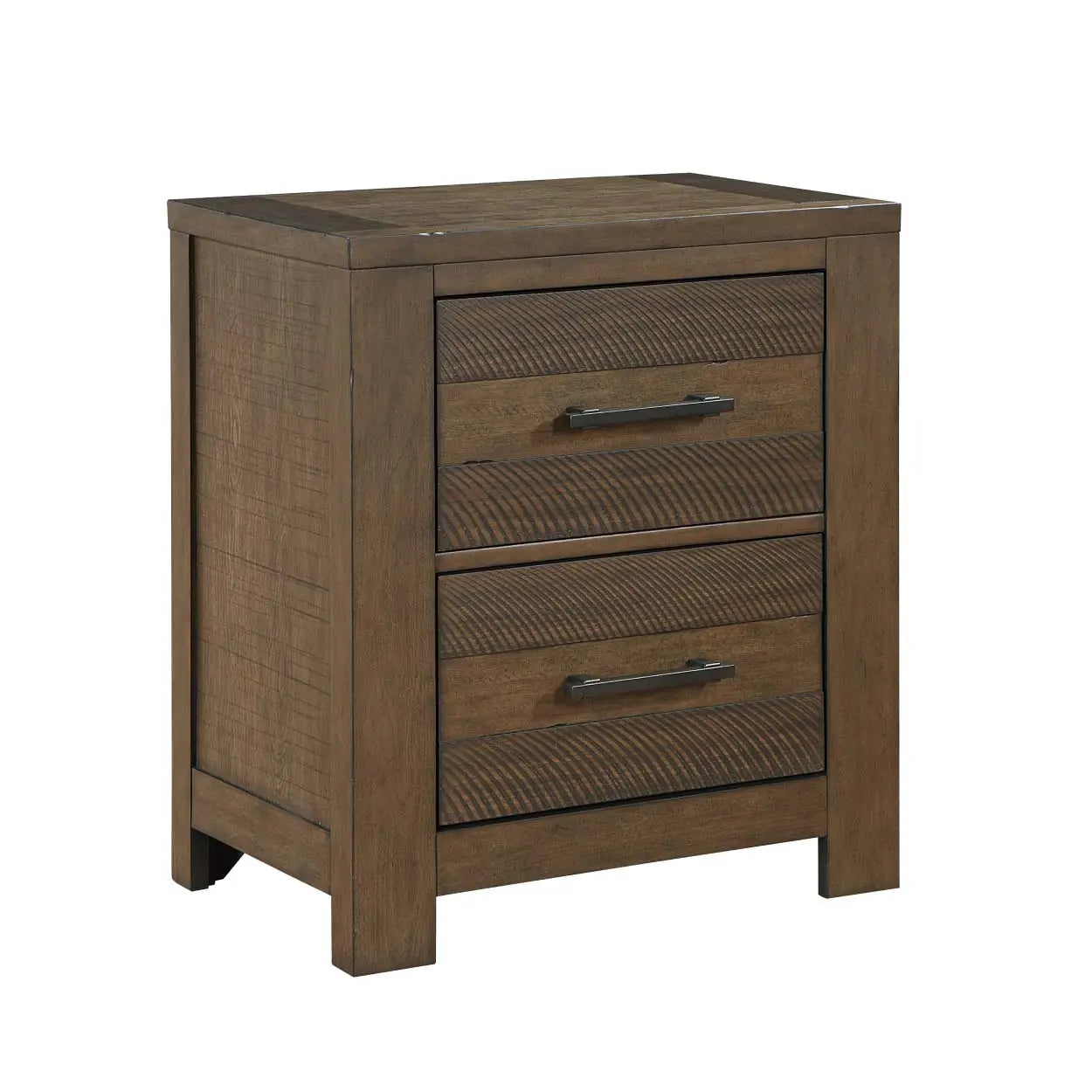 Conway 5-Piece Bedroom Set 1497 - Queen Size Bed Frame, Nightstand & Dresser - Modern Farmhouse Style Furniture for Master Bedroom & Guest Room