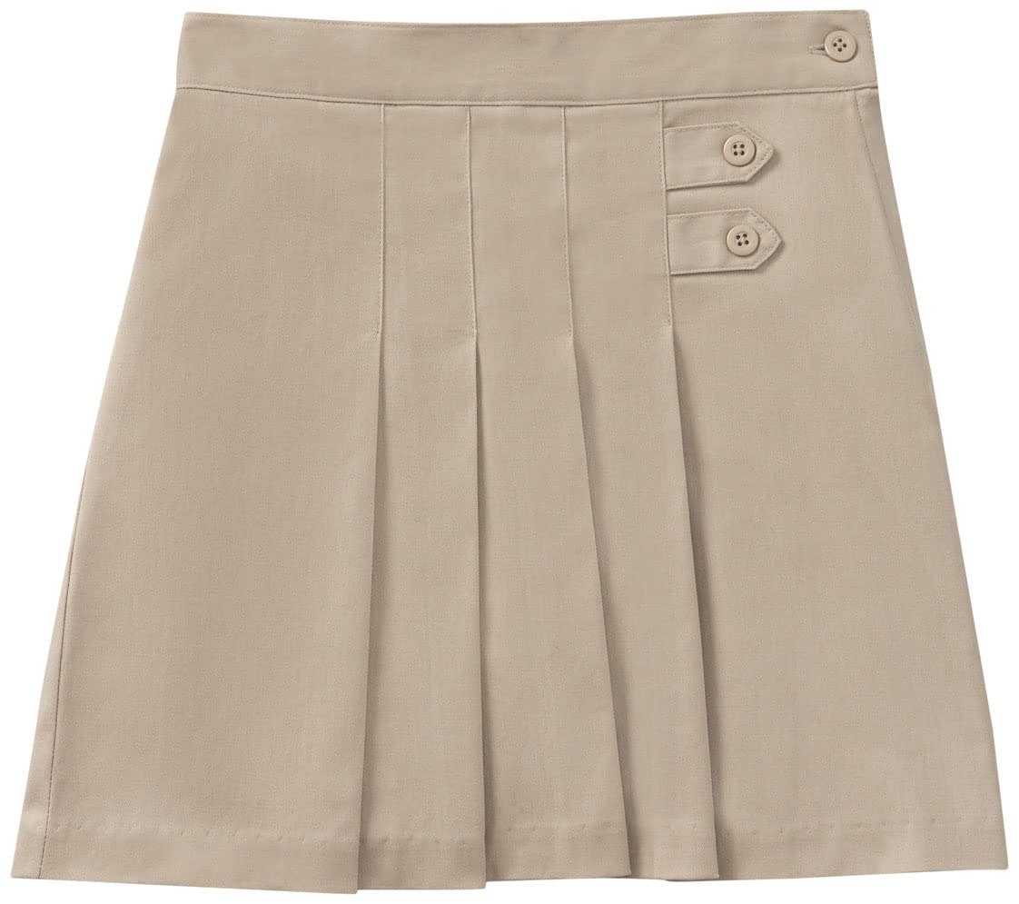 Stretch Pleated Tab Scooter School Uniforms for Big Kids - Comfortable & Durable Classroom Attire - Perfect for School Days, Playtime & Special Events