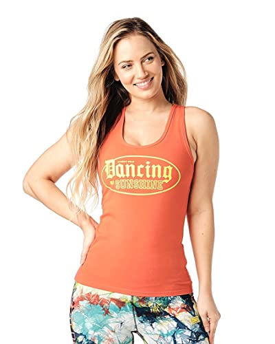 ZUMBA Fitness Tank Top for Women - Cute Workout Clothes & Yoga T-Shirt | Perfect for Dance, Gym & Activewear