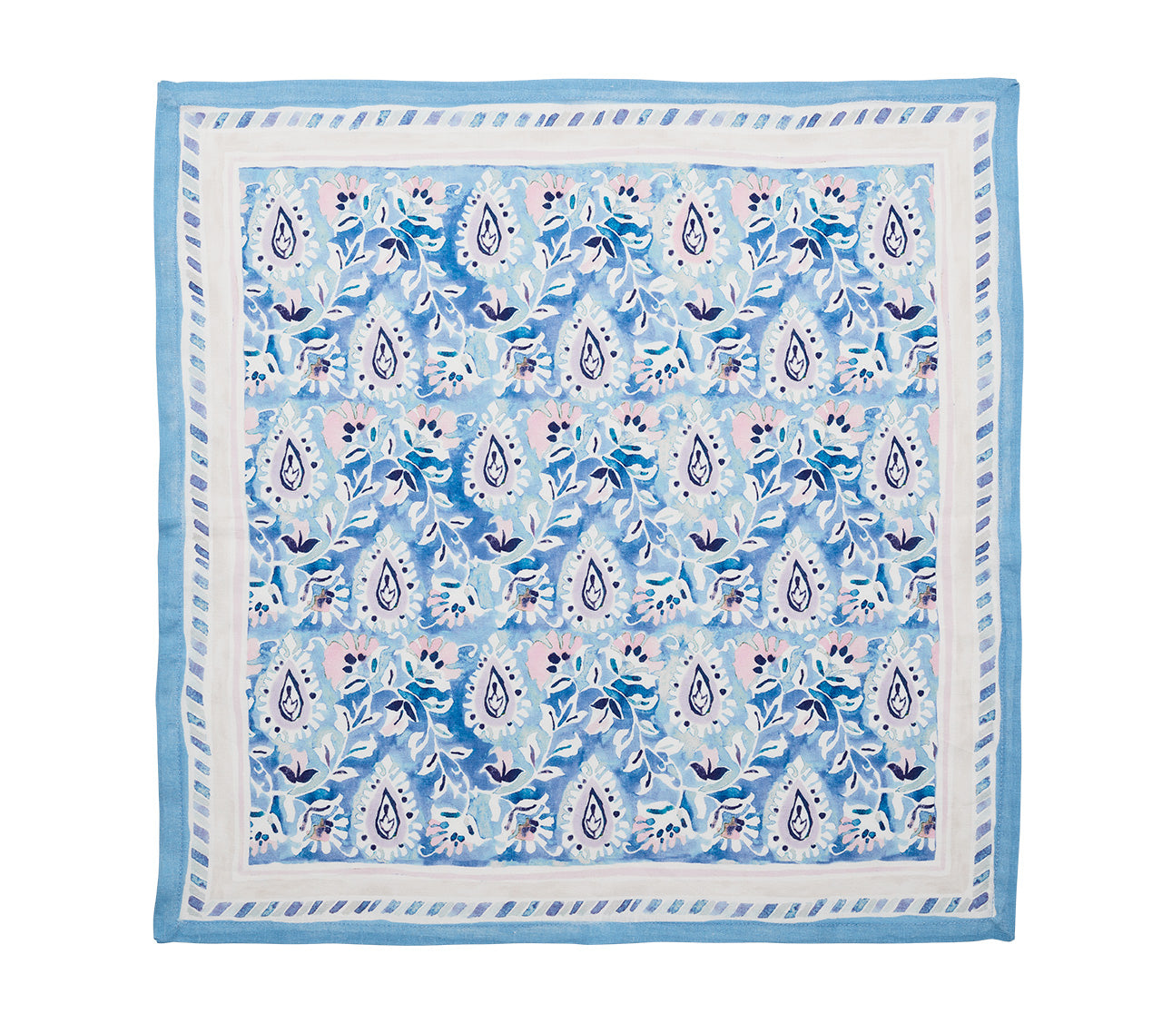 Premium Lilac & Blue Mira Napkins - Set of 4 for Elegant Dining, Dinner Parties & Home Decor