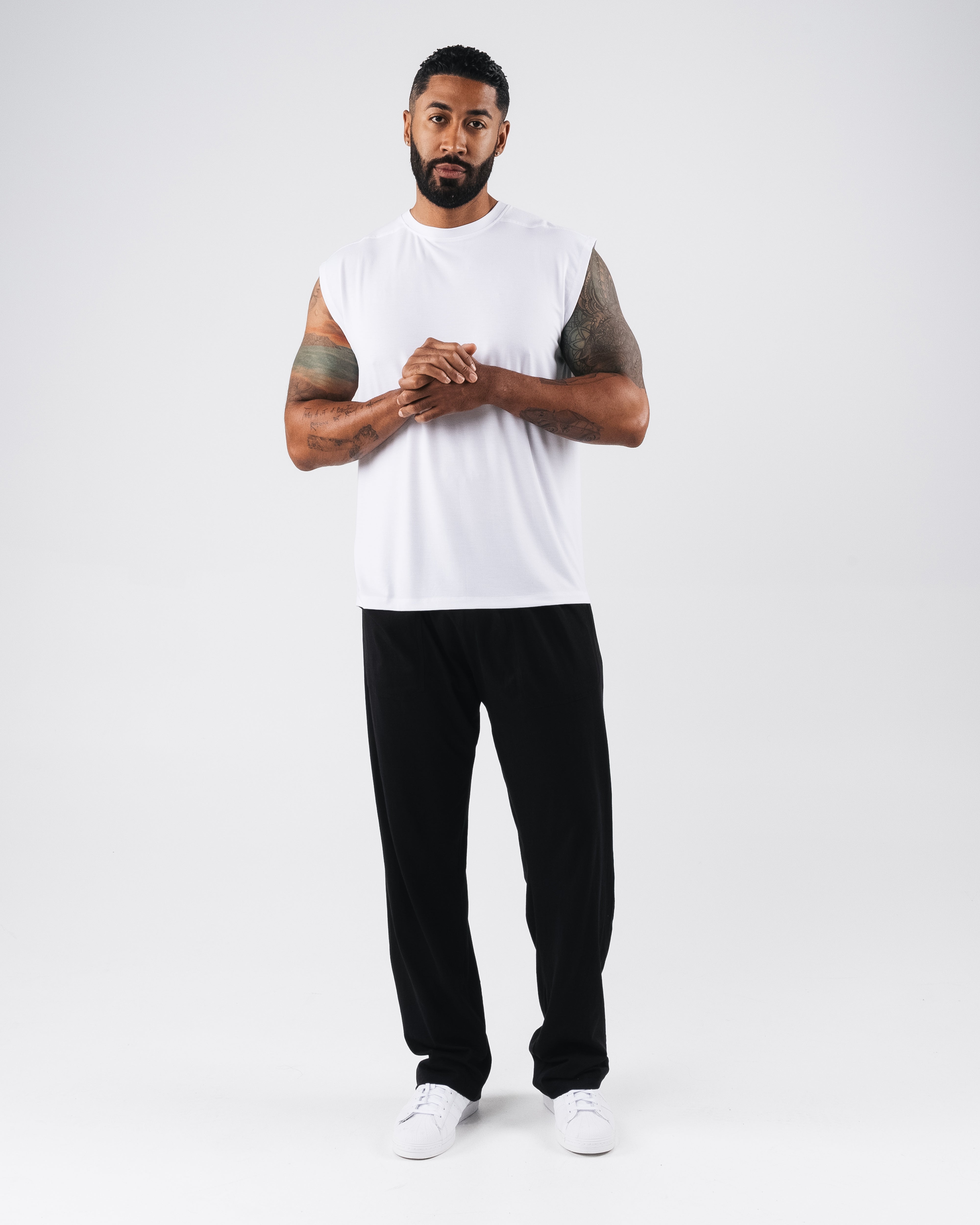 Zero Accent Tank Top for Women - Soft White Basic Tee | Casual Wear, Layering, Summer Outfits