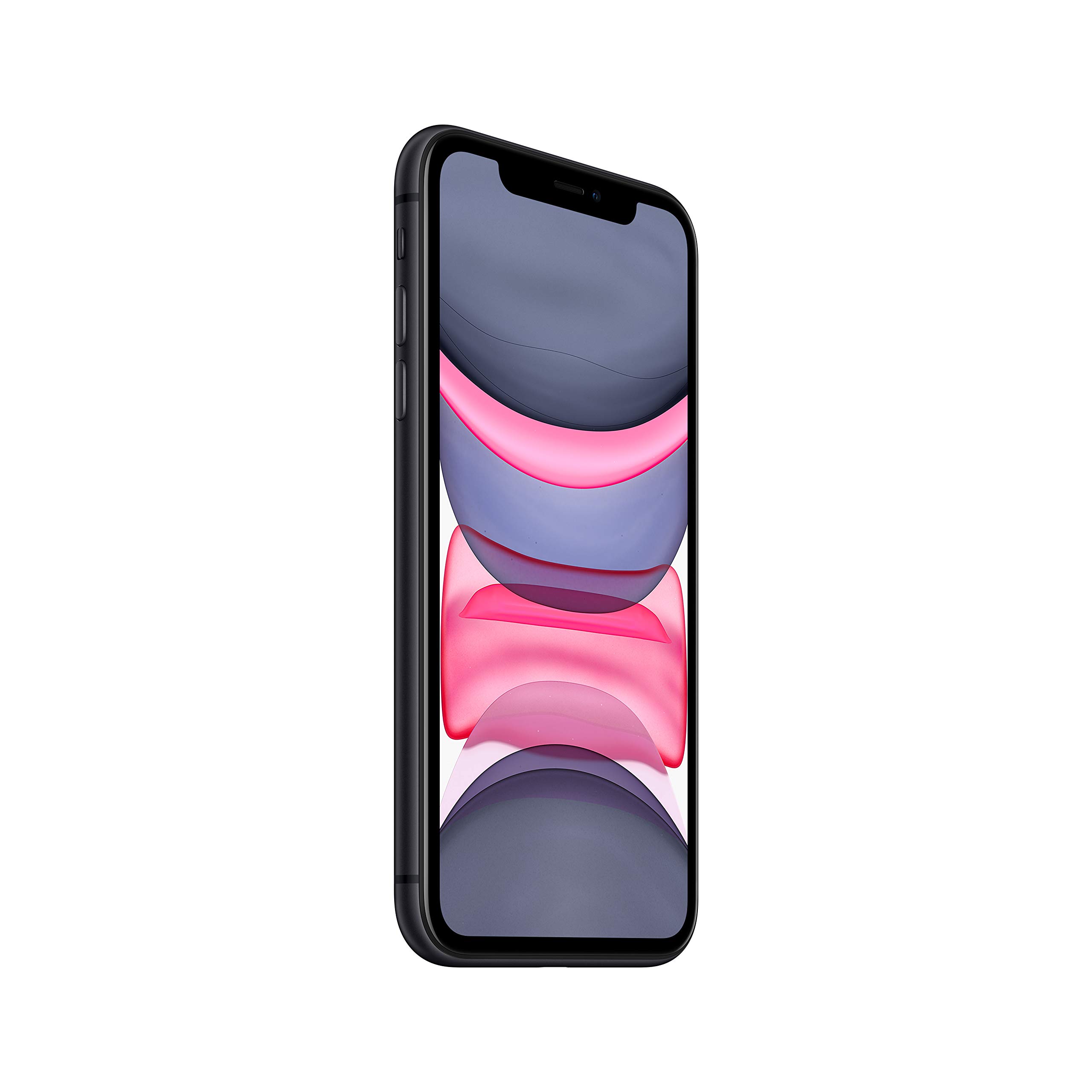 Apple iPhone 11 128GB - Unlocked Smartphone (Black) with Cricket Wireless Plan - Perfect for Streaming, Gaming & Social Media