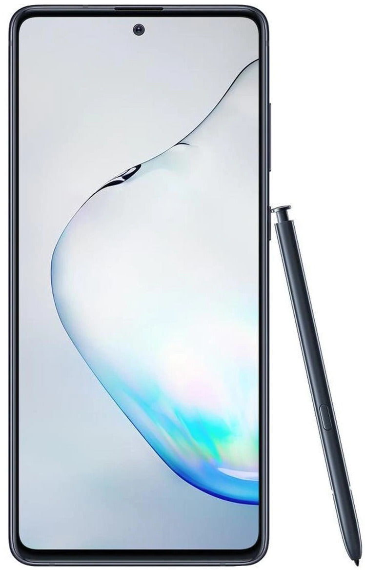 Samsung Galaxy Note 10 Lite 128GB Aura Black Smartphone - AT&T Unlocked | Large Screen, S Pen Stylus | Perfect for Business Professionals & Digital Artists