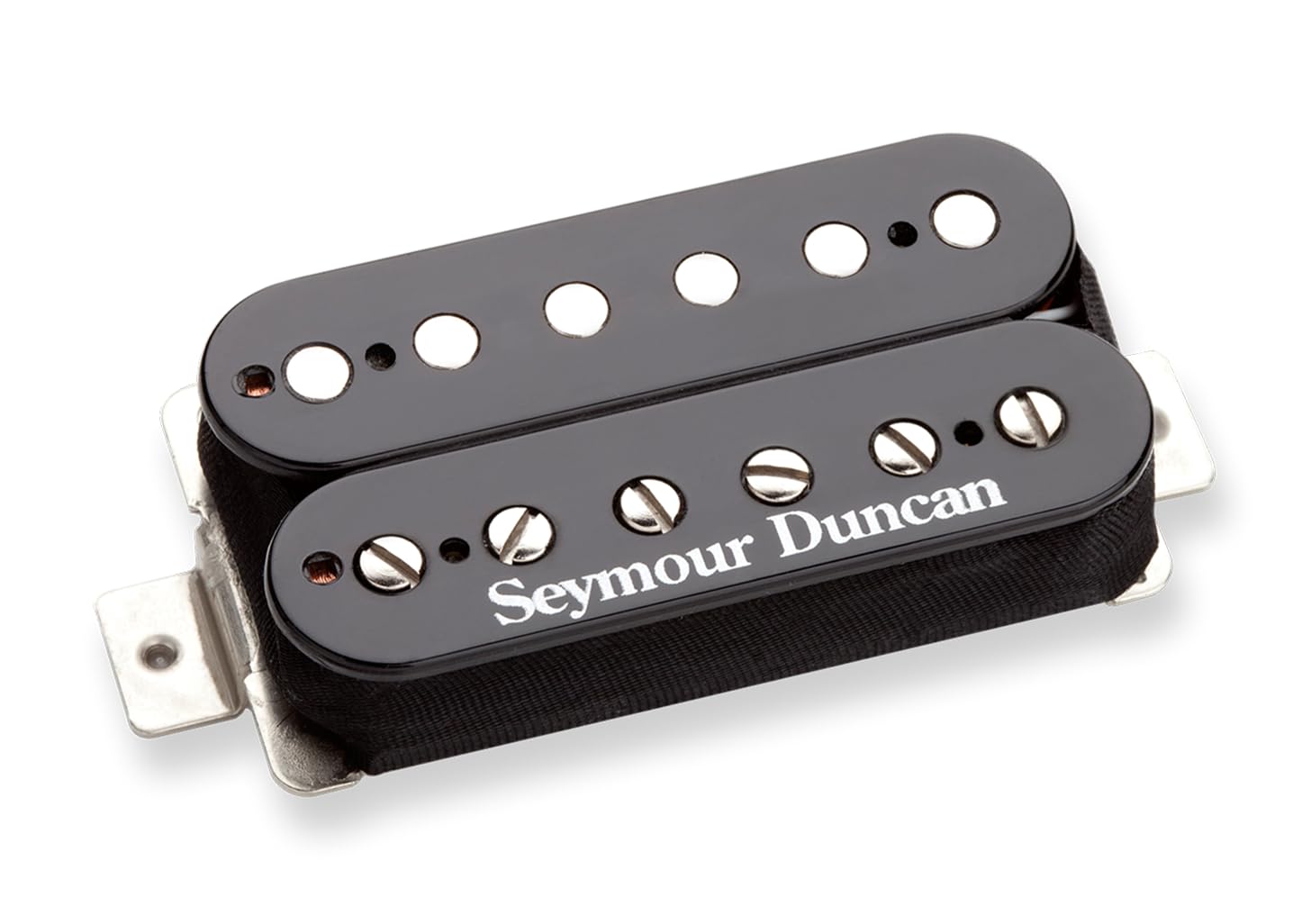 Seymour Duncan TB-16 59 Custom Hybrid Guitar Pickup - Black Cover for Electric Guitar - Perfect for Rock, Blues, and Jazz Performances