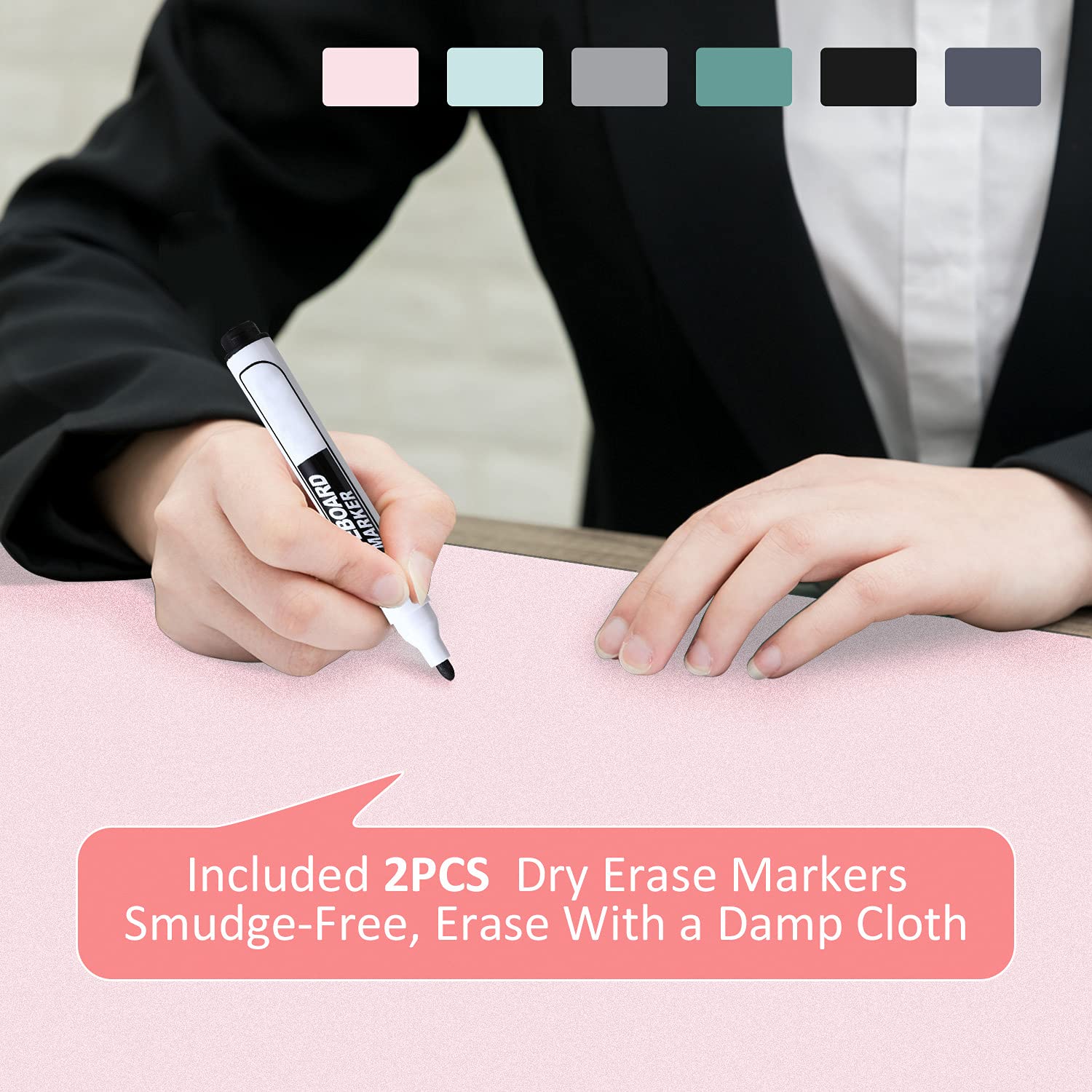 Magnetic Dry Erase Desk Mat 31.5