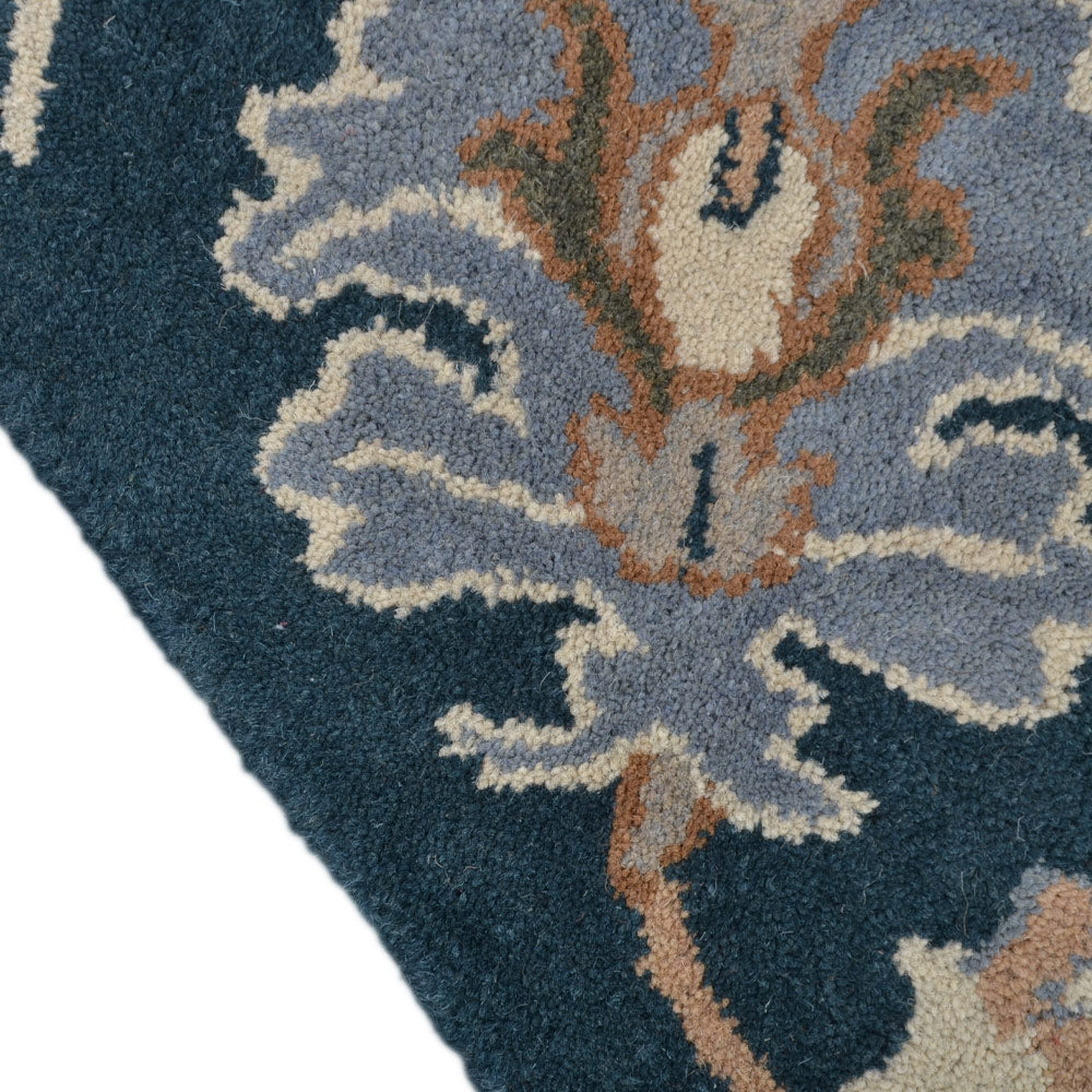 Jacob's Ladder Hand Tufted Wool Rug - Soft & Durable Non-Slip Area Rug for Living Room, Bedroom, Nursery | Perfect for Home Decor & Cozy Spaces