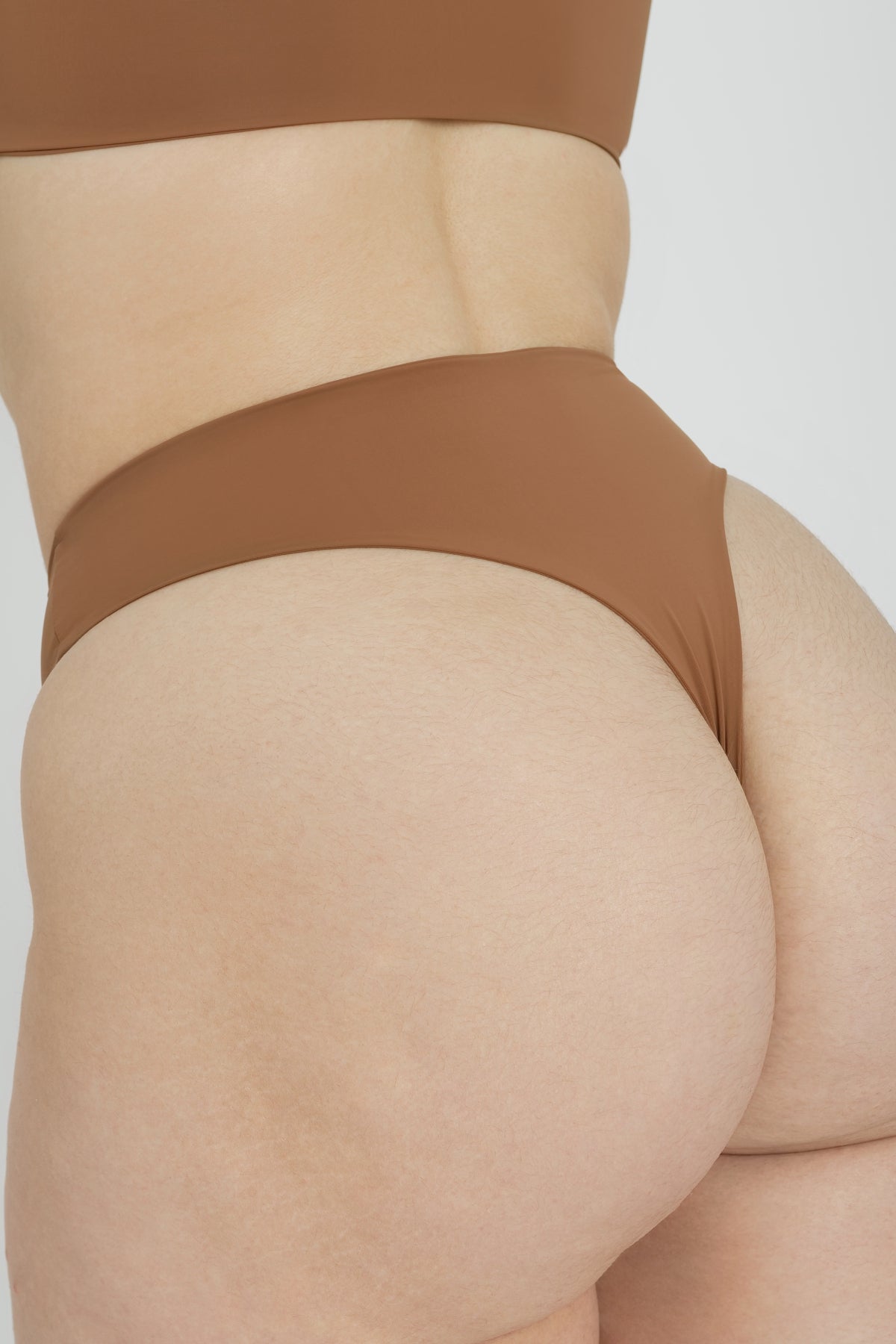 Kai High Waist Leggings for Women - Soft & Stretchy Brown Sugar Color - Perfect for Yoga, Workouts & Everyday Wear