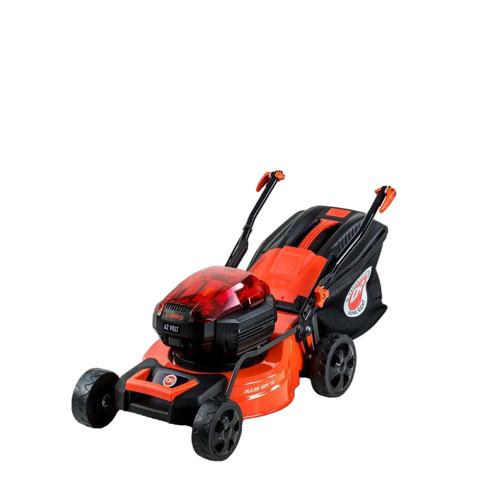 DR PRO-16 CE73016XEN0 62V Cordless Electric Lawn Mower with Battery - Lightweight, Quiet & Powerful for Small to Medium Yards | Perfect for Residential Lawn Care, Backyard Maintenance & Eco-Friendly Mowing
