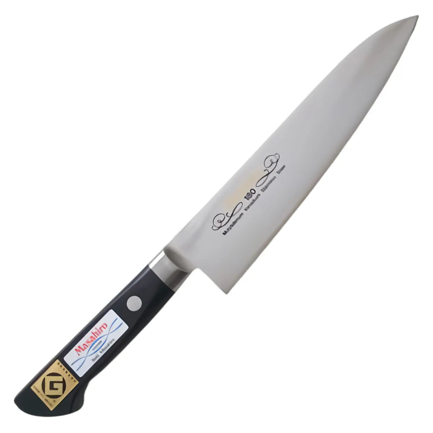 Masahiro MV Molybdenum Vanadium Stainless Steel Gyuto Chef Knife - Professional Japanese Kitchen Knife for Slicing, Dicing & Chopping - Perfect for Home Cooks & Professional Chefs