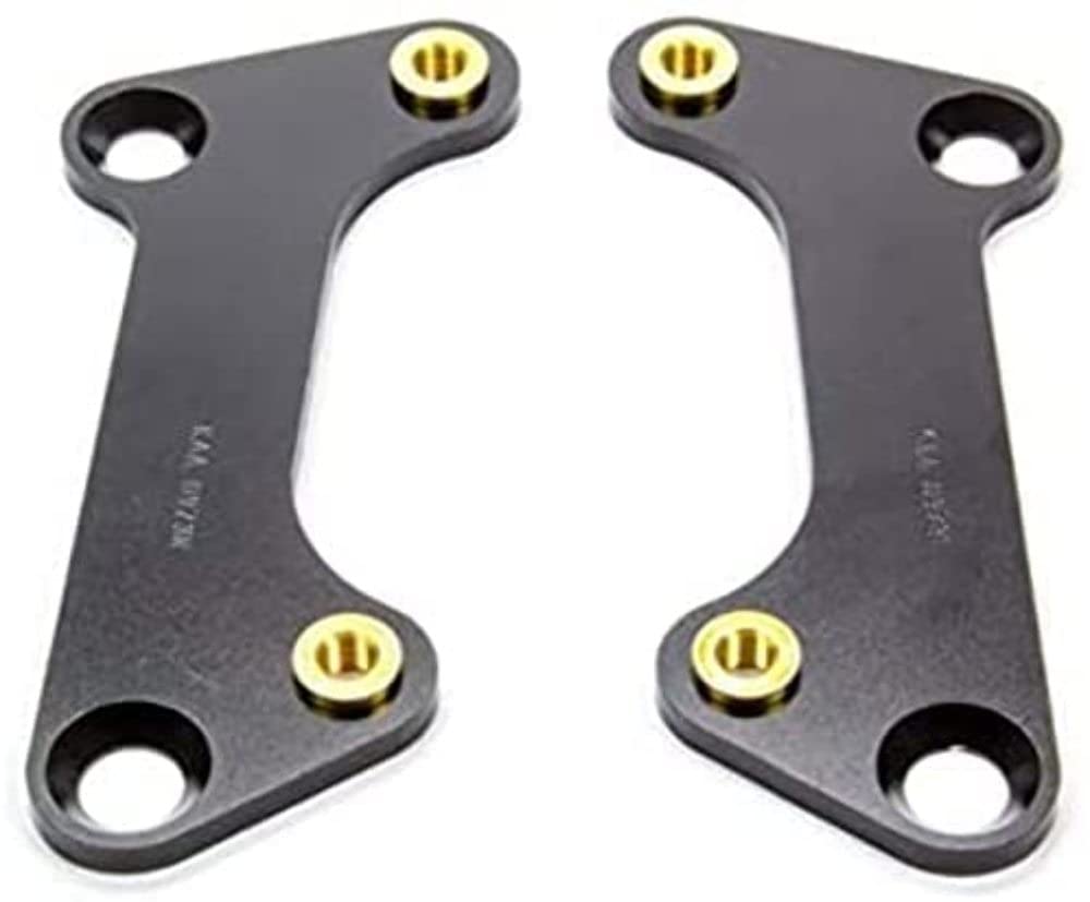 Wilwood 249-0973L/R Rear Drag Bracket - 2 Piece Performance Brake Kit for Racing & High-Performance Cars | Perfect for Track Days, Drag Racing & Street Use