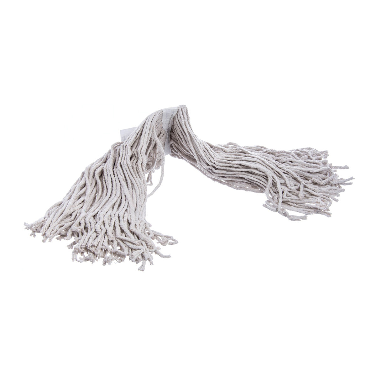 Carlisle 369820B Flo Pac Medium Cotton Mop Head #20, Natural - Heavy Duty Cleaning for Floors, Kitchens & Commercial Use