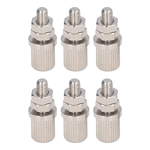High-Current 20A Brass Binding Post & Jack Socket Terminal - Durable Machine Connector for Power Supplies, Audio Equipment & Industrial Applications