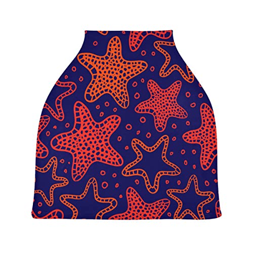 Red Orange Starfish