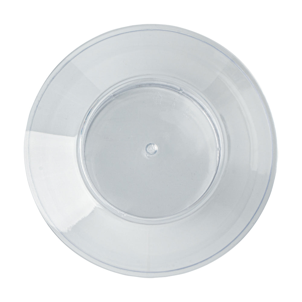 4 oz Round Clear Plastic Deli Containers with Lids - 3.25