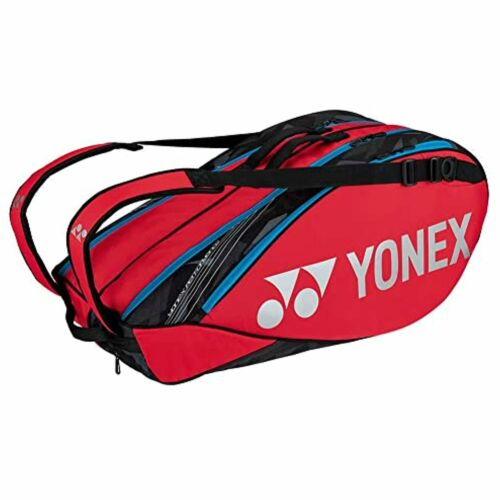 Yonex 92226 Pro Badminton & Tennis Racket Bag - Holds 6 Rackets | Durable Sports Equipment for Tennis & Badminton Players | Perfect for Court, Gym & Travel