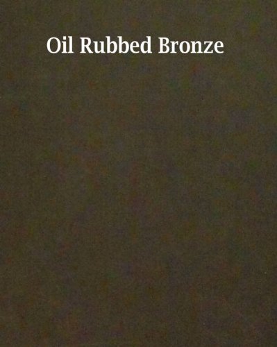 Premium Solid Brass Lever Set with Back Plates in Oil Rubbed Bronze - Full Dummy Set for Interior Doors - Perfect for Bedroom, Bathroom, and Closet Doors