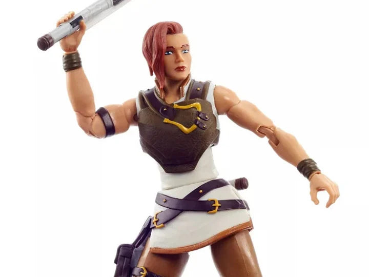 Masters of the Universe: Revelation Masterverse Teela Action Figure - Collectible He-Man Toy for Fans, Gift for Kids & Adults - Perfect for Display, Play, and Nostalgic Collection