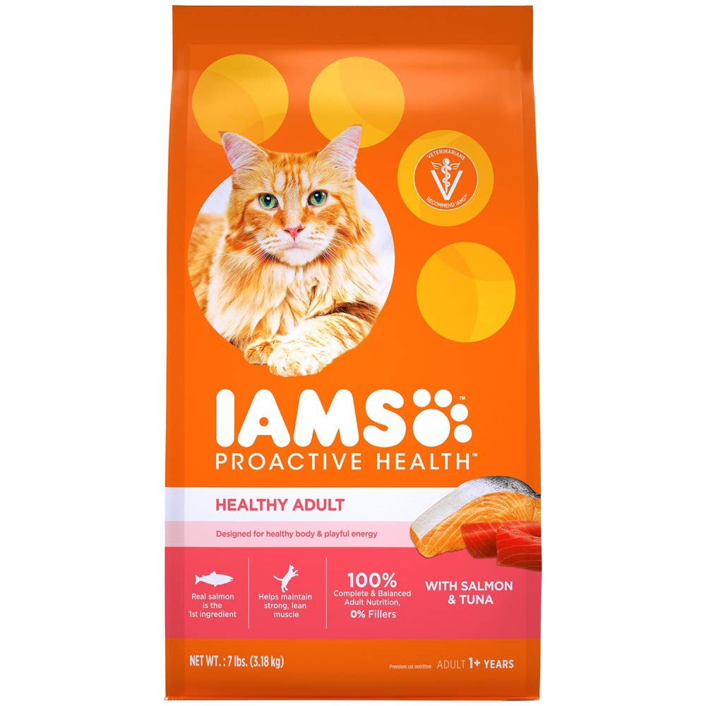 Iams Proactive Health Adult Dry Dog Food - Salmon & Tuna Recipe, High Protein for Muscle Health, Pack of 2 | Perfect for Active Dogs & Daily Nutrition