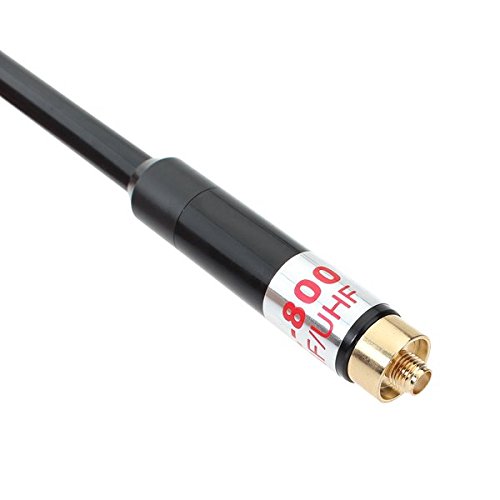 AL-800 10W Telescoping Dual Band Antenna for Walkie Talkie - Long Range Communication for Outdoor, Hiking, Camping & Emergency Use