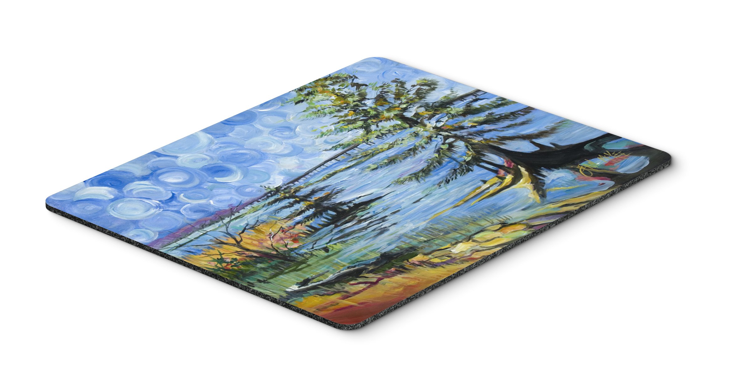 Caroline's Treasures JMK1126MP Life on The Causeway Mouse Pad - Large Washable Non-Slip Desk Mat for Home Office, Gaming & Computer Work | Perfect for Laptops, Hot Pads & Trivets | Durable Surface for Daily Use