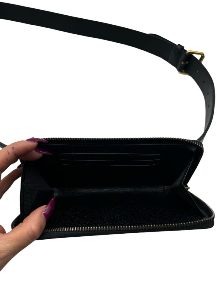 Gucci Double Marmont Leather Belt Bag for Women - Fashionable Waist Pack with Adjustable Strap, Perfect for Travel, Concerts & Everyday Use