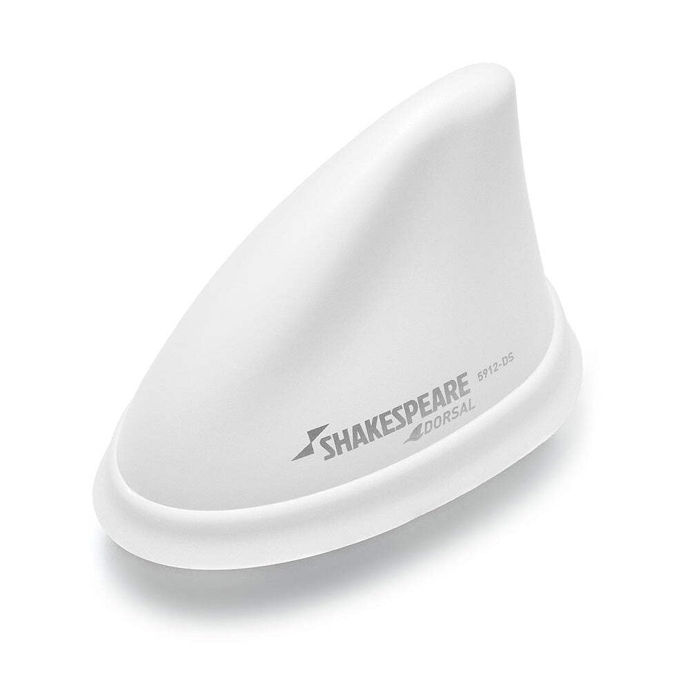 Shakespeare Dorsal Antenna - 26ft Low Profile White RGB Cable with PL-259 Connector for Marine & RV Communication - Perfect for Boat Radio, CB Antenna & Ham Radio Setup