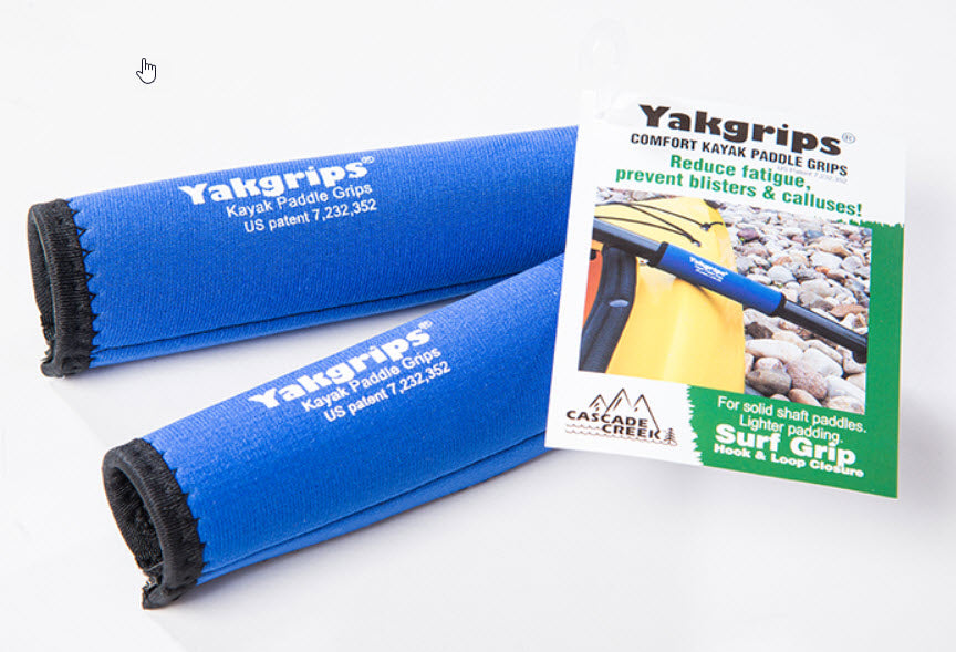 Yakgrips Surfgrips Paddle Grips for One Piece Paddles - Non-Slip Kayak & SUP Grip Accessories (Pair) - Perfect for Kayaking, Canoeing, and Stand-Up Paddleboarding Adventures