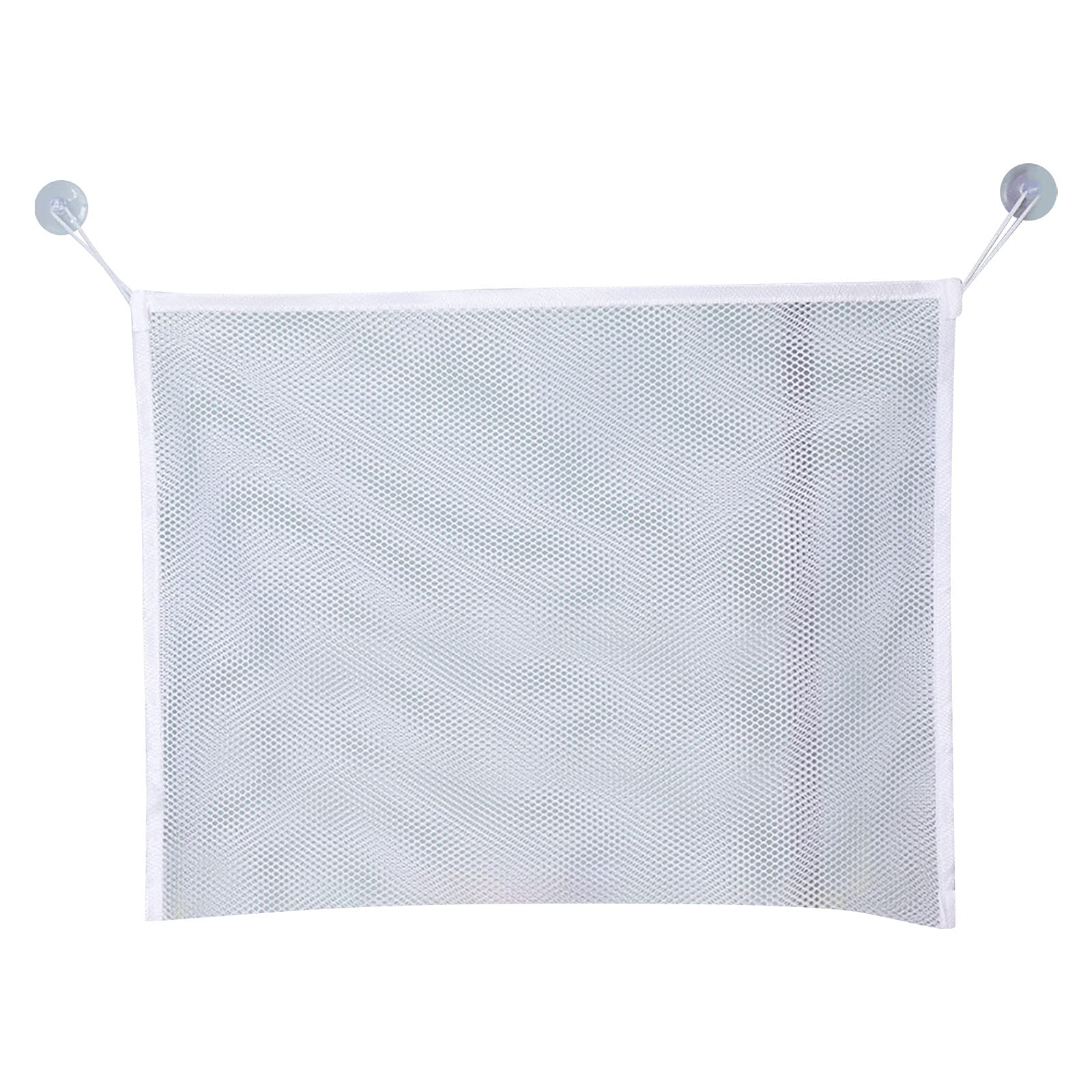 Homlpope Baby Storage Bag - Waterproof Mesh Bath Toy Organizer with Suction Cups for Kids | Perfect for Bathroom, Pool & Beach Toys Organization