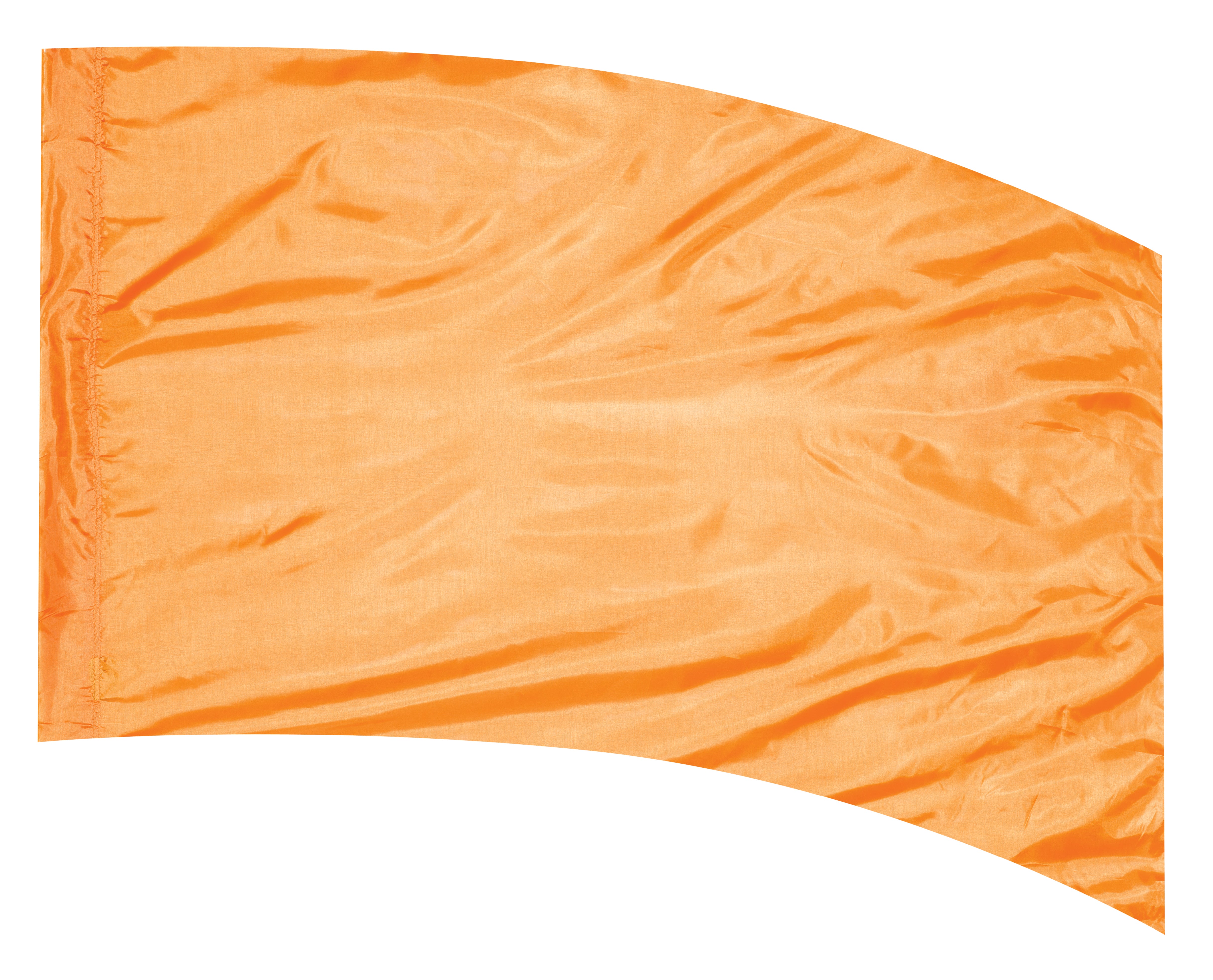 Premium Poly China Silk Rectangular Scarf - Soft & Lightweight Orange Fashion Accessory for Women, Perfect for Casual Wear, Office, and Special Occasions