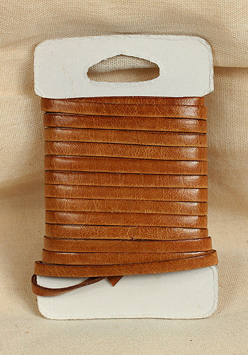 Premium Full Grain Leather Braided Strap 5m - Durable & Stylish for Watches, Bracelets & Handmade Jewelry Making
