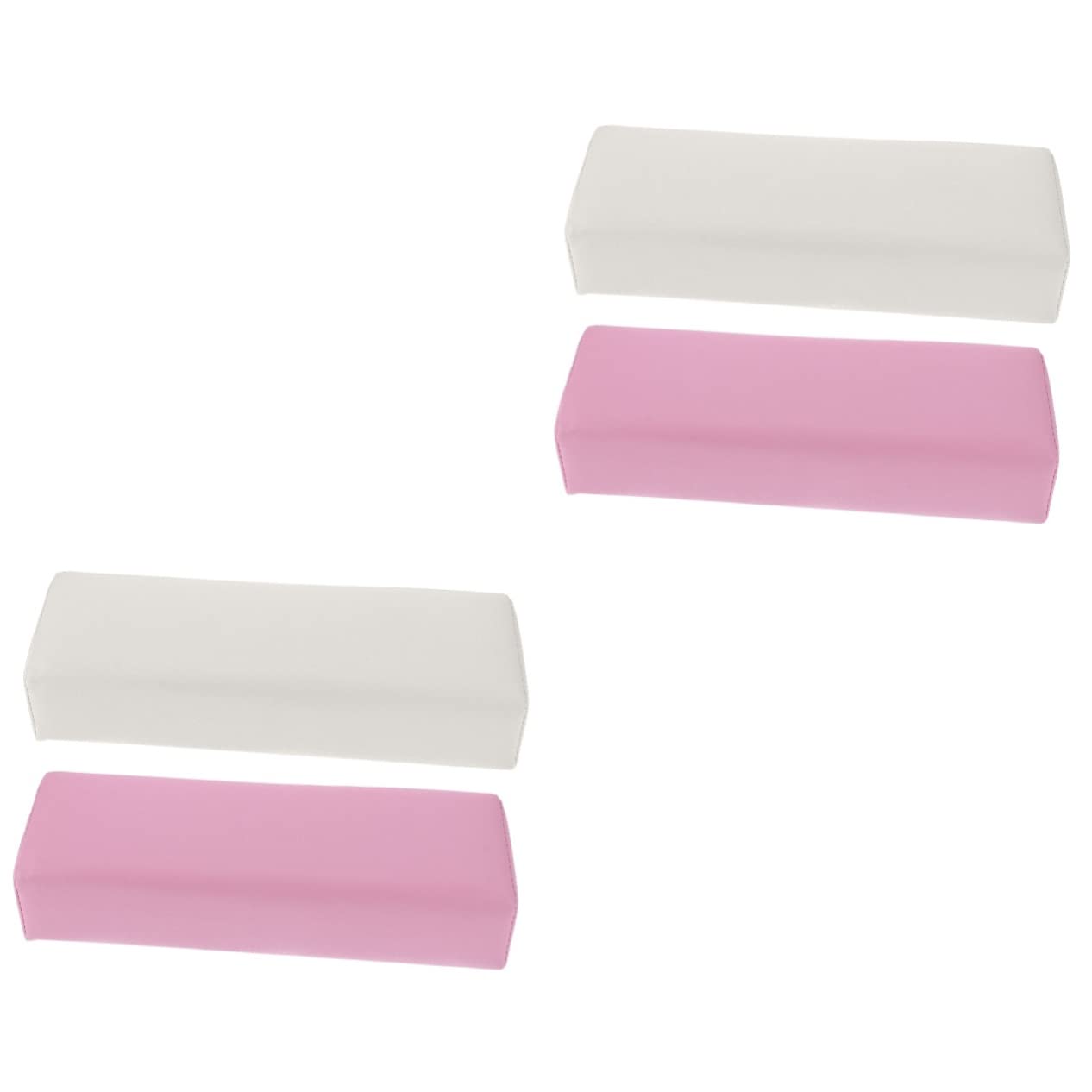 FRCOLOR 4-Piece Manicure Hand Pillow Set - Nail Care Kit with Hand Cushion & Arm Rest Holder - Soft Sponge Beauty Tools for Professional & Home Nail Salons - Perfect for Gel Polish, Acrylic Nails & Pedicures