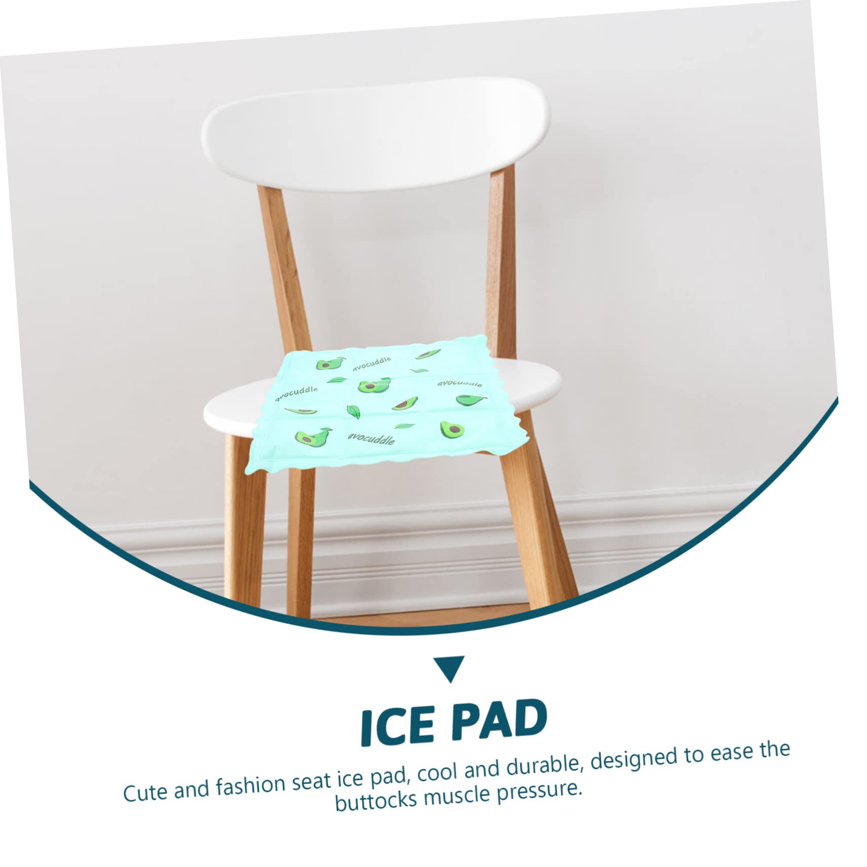 CIMAXIC Cooling Pet Car Seat Canopy with Weights & Gel Cooling Mat - Summer Travel Pad for Dogs & Cats - PVC Green - Perfect for Road Trips & Hot Weather Comfort