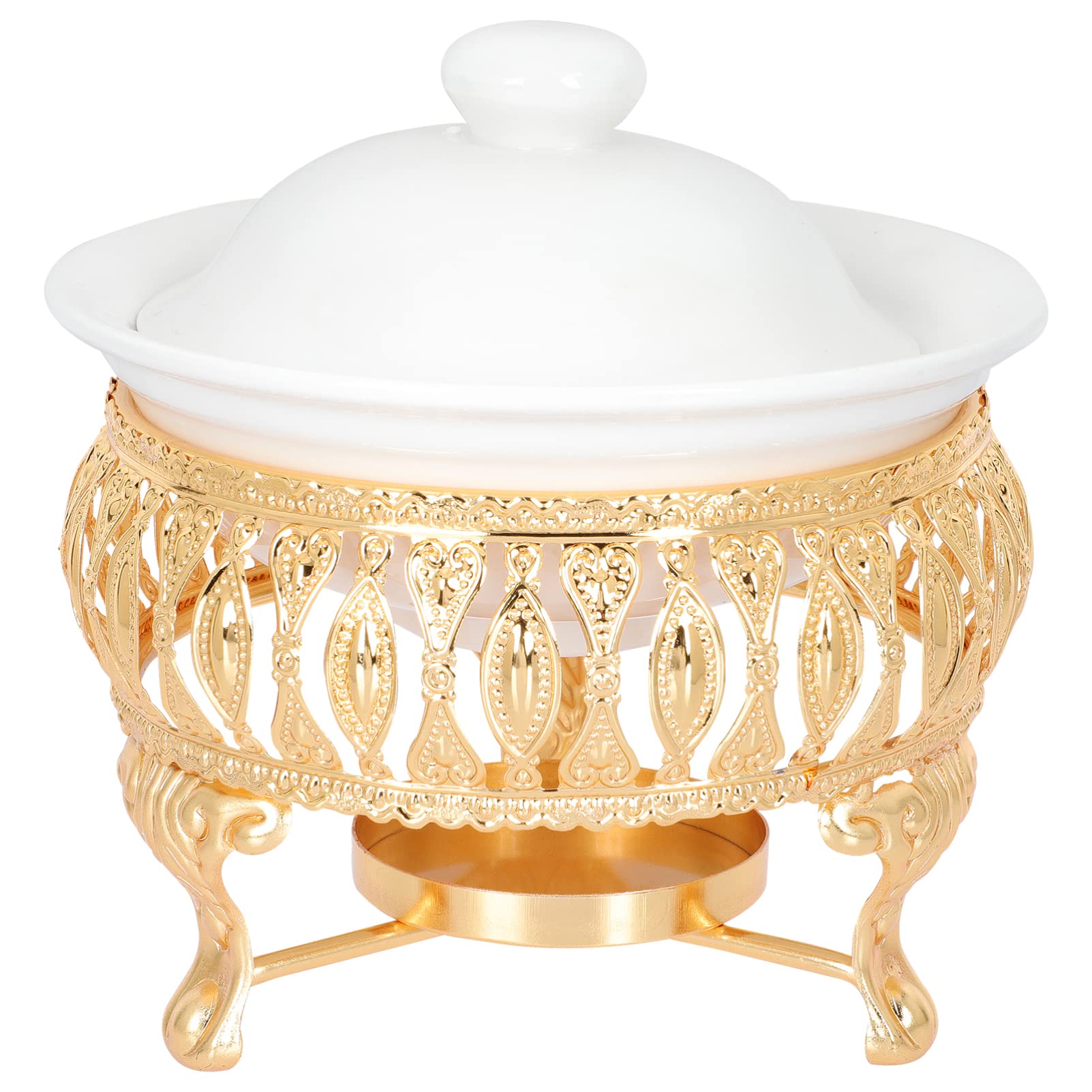 Universal White Ceramic Tea Warmer & Coffee Warmer - Japanese Style Teapot Warmer, Kitchen Fondue Pot, Wax Warmer for Home Decor | Perfect for Tea Parties, Coffee Breaks & Cozy Home Ambiance