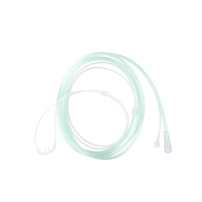 Dynarex 33189 Adult EtCO2 Nasal Cannula with Male Luer, 14' Tube - Pack of 25 | Medical Monitoring for Respiratory Care & Anesthesia