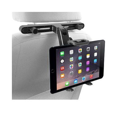 Car Seat Headrest Tablet Mount Holder - Universal Adjustable Stand for iPad, iPhone, Samsung - Perfect for Road Trips, Kids Entertainment & Long Drives