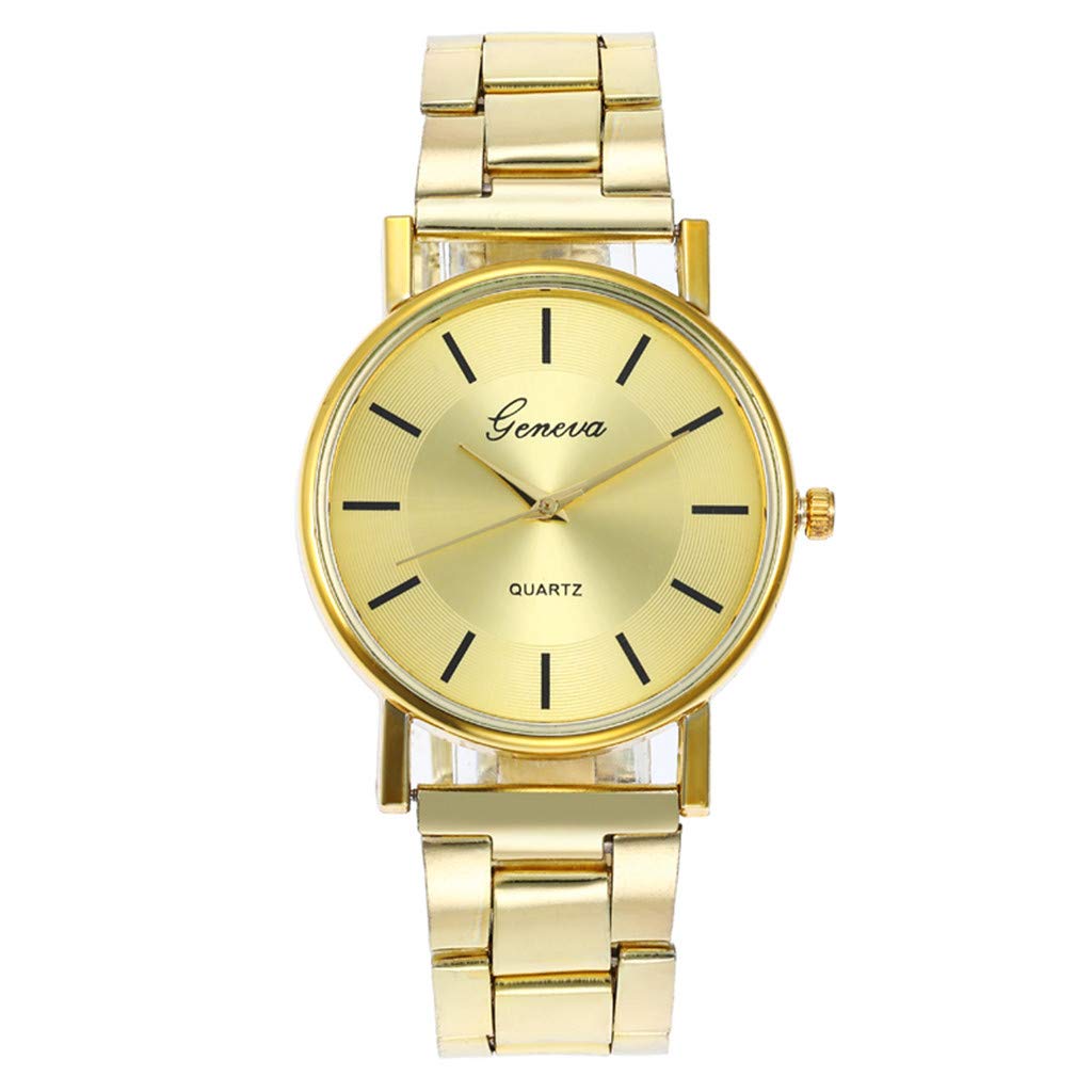 Elegant Women's Stainless Steel Watch - Ultra Thin Three-Hand Design with Easy-to-Read Dial | Perfect for Office, Casual Wear & Smart Outfits
