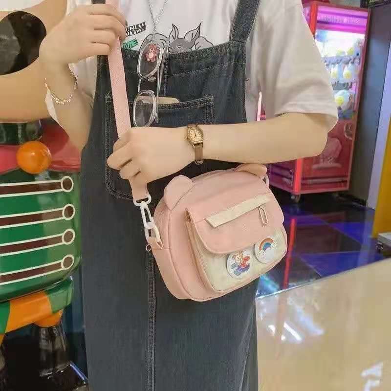 Cute Mini Crossbody Bag for Teen Girls - Kawaii Small Shoulder Purse Y2K Aesthetic Fashion Accessory | Perfect for School, Travel & Everyday Use