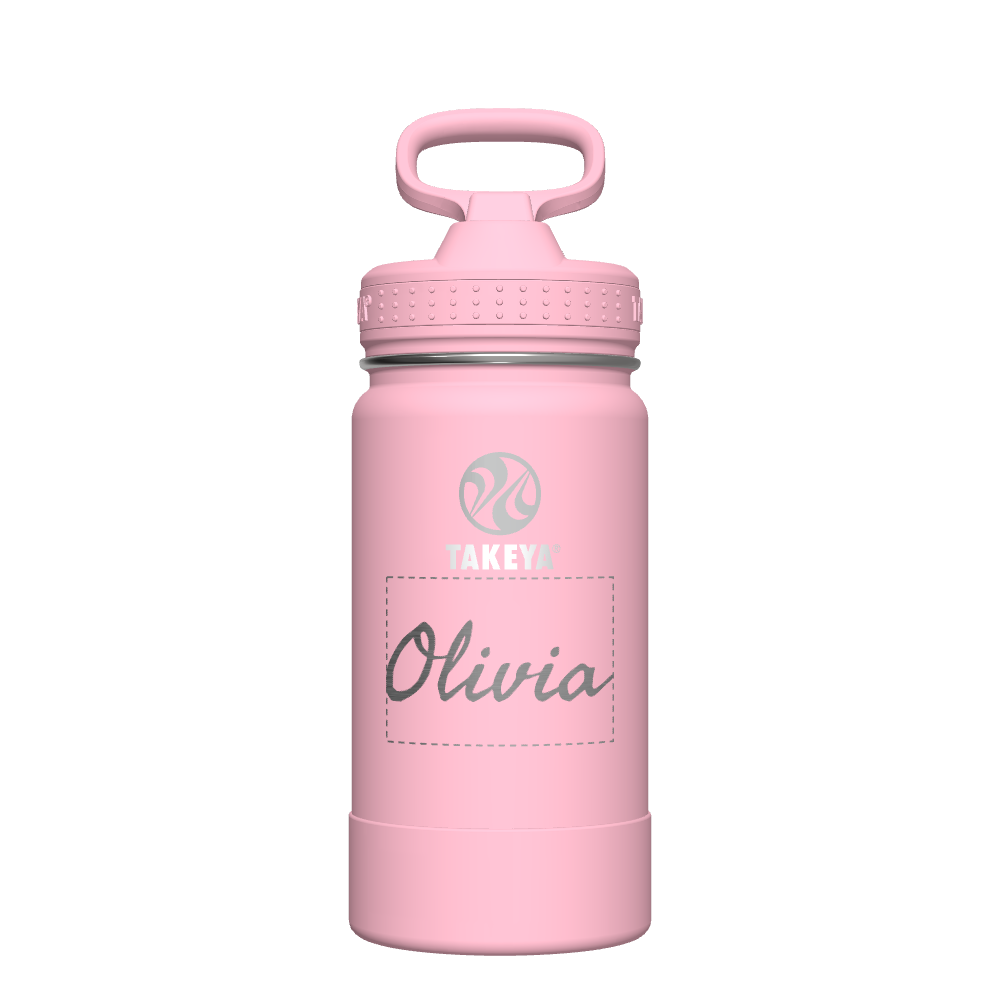 Customized Active Kids Water Bottle With Straw Lid - Leak Proof & BPA Free - Perfect for School, Sports & Outdoor Adventures