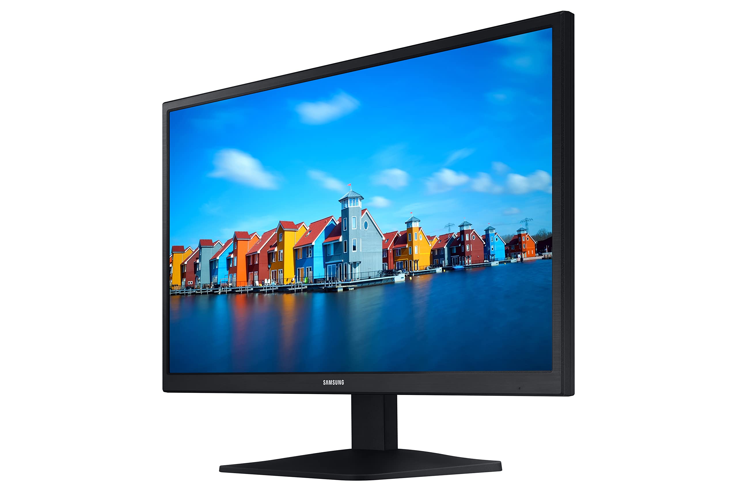 SAMSUNG S33A Series 24-Inch FHD 1080p Computer Monitor with HDMI, VA Panel, Eye Saver Mode & Game Mode - LS24A338NHNXZA Black - Perfect for Home Office, Gaming & Entertainment