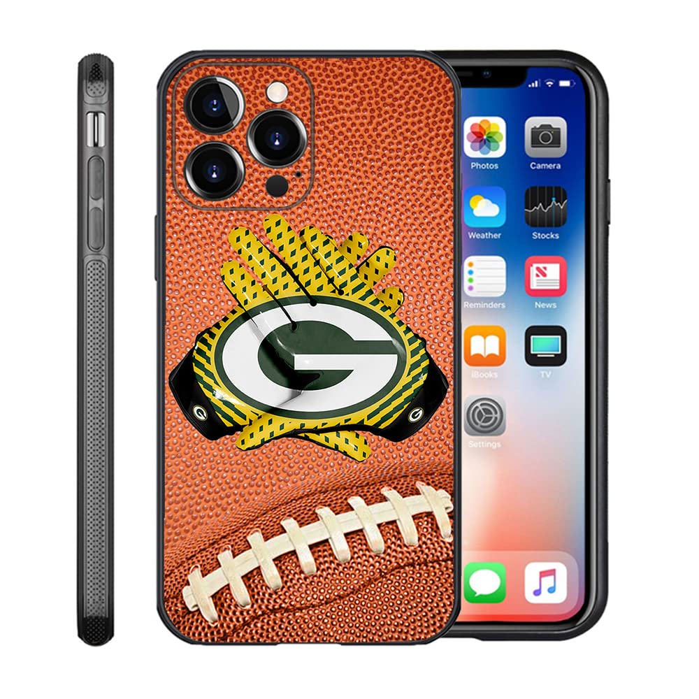 Funny Green Bay Packers Football Fan iPhone 13 Pro Max Case - Custom Personalized Cute Protective Cover for 6.7 inch | Perfect for Game Day, Tailgating & Showing Team Spirit