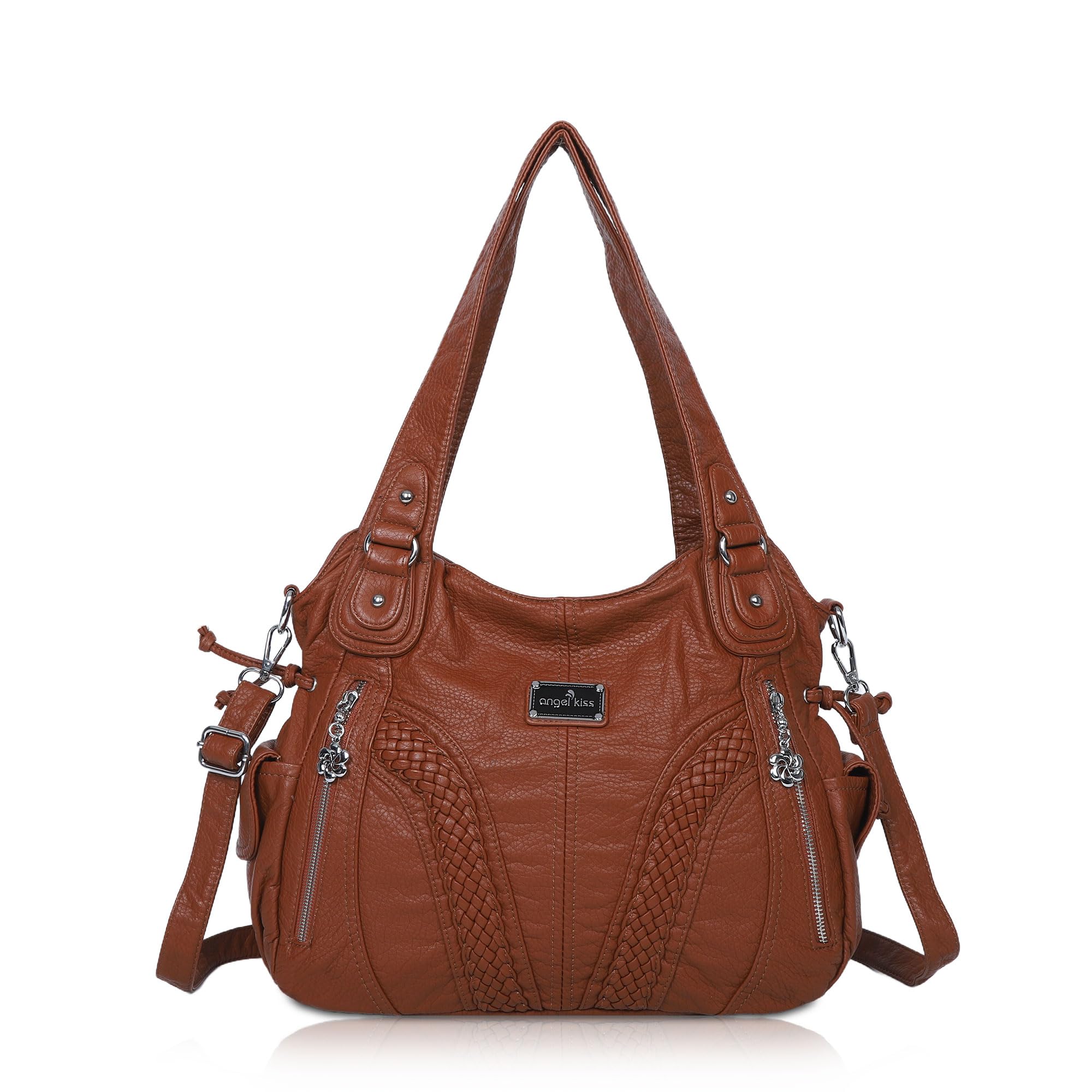 Stylish Women's Tote Shoulder Bag - Fashionable Synthetic Leather Handbag with Top Handle for Work, Travel & Daily Use | Washable Durable Purse for Women